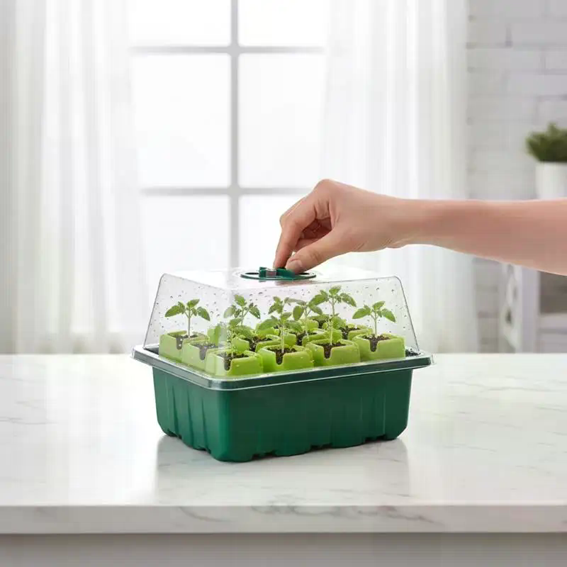 1Set Seed Starter Tray Mini Gr - đánh giá và giá Dome Propagation Kit