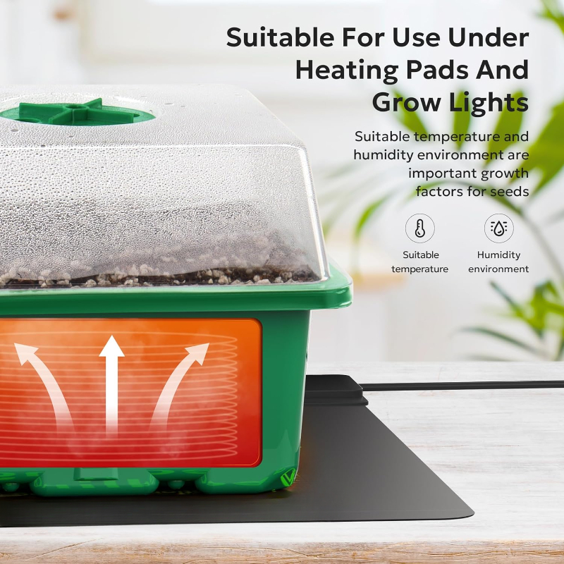 10PCS Seedling Trays Seed Star - đánh giá và giá Dome Propagation Kit