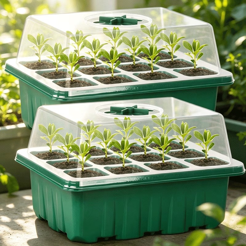 3pcs Seed Starter Tray Mini Gr - đánh giá và giá Dome Propagation Kit