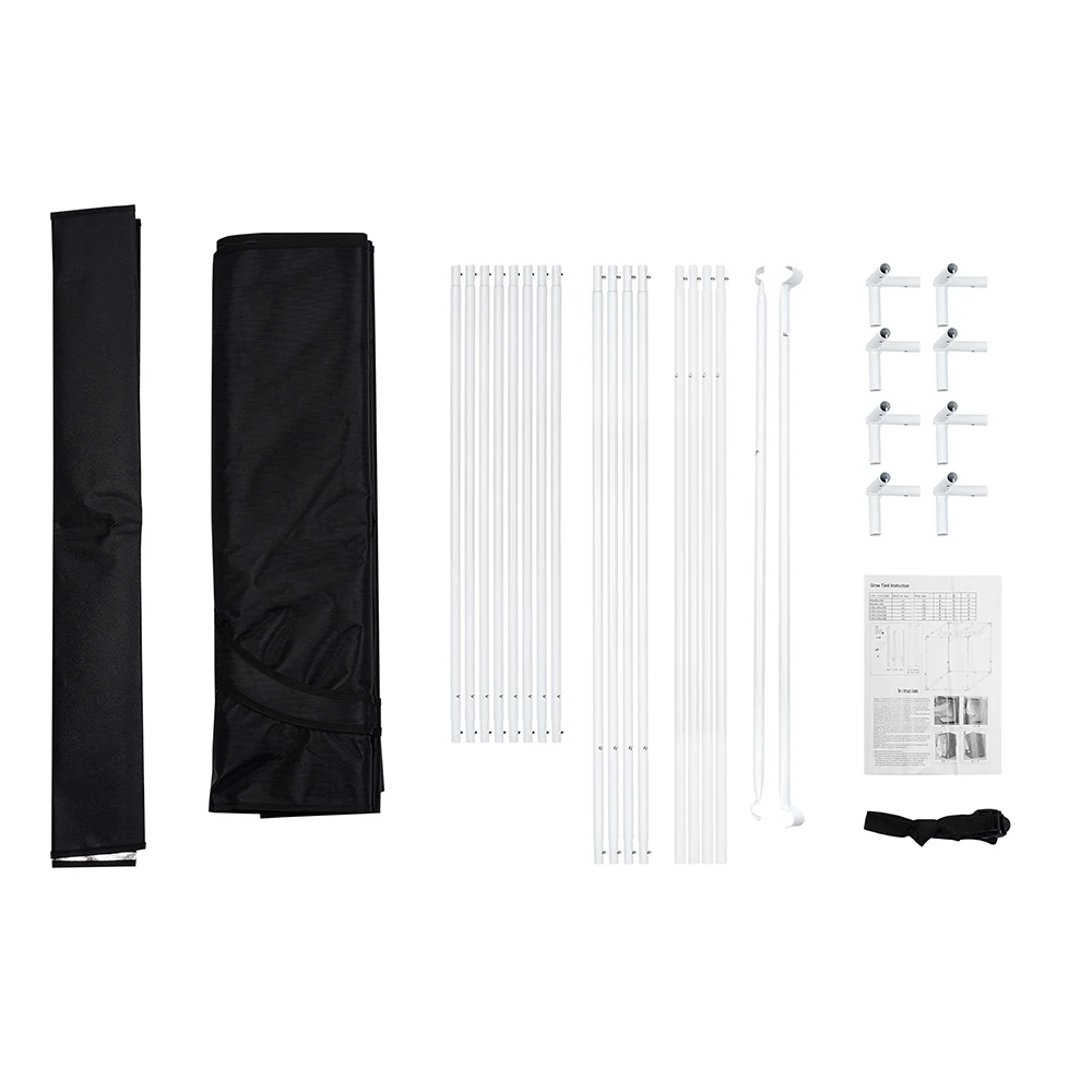 60x60x140CM 600D Hydroponic Gr - đánh giá và giá Grow Tent 4X4
