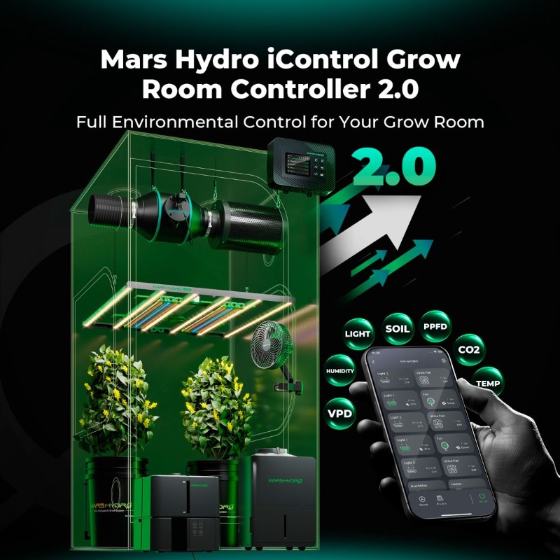 480W 4x4ft 120x120cm FC4800 EV - đánh giá và giá Grow Tent 4X4