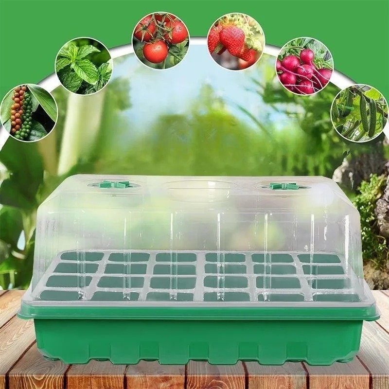 1/5-Piece Seedling Tray Kit -  - đánh giá và giá Dome Propagation Kit