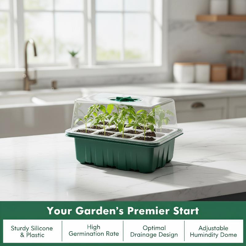 1Set Seed Starter Tray Mini Gr - đánh giá và giá Dome Propagation Kit