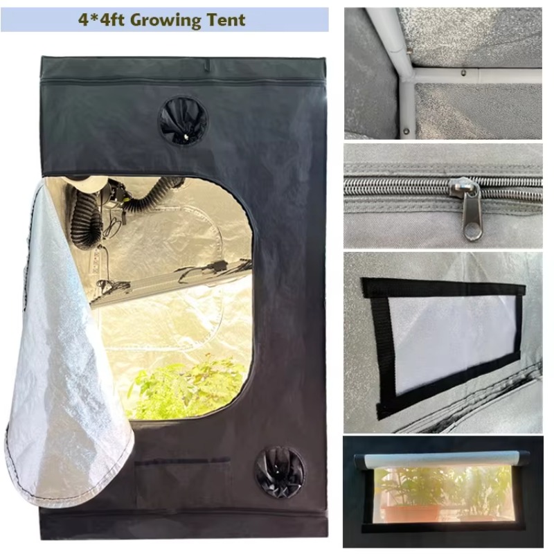 4x4 Growing Tent Complete Kit  - đánh giá và giá Grow Tent 4X4