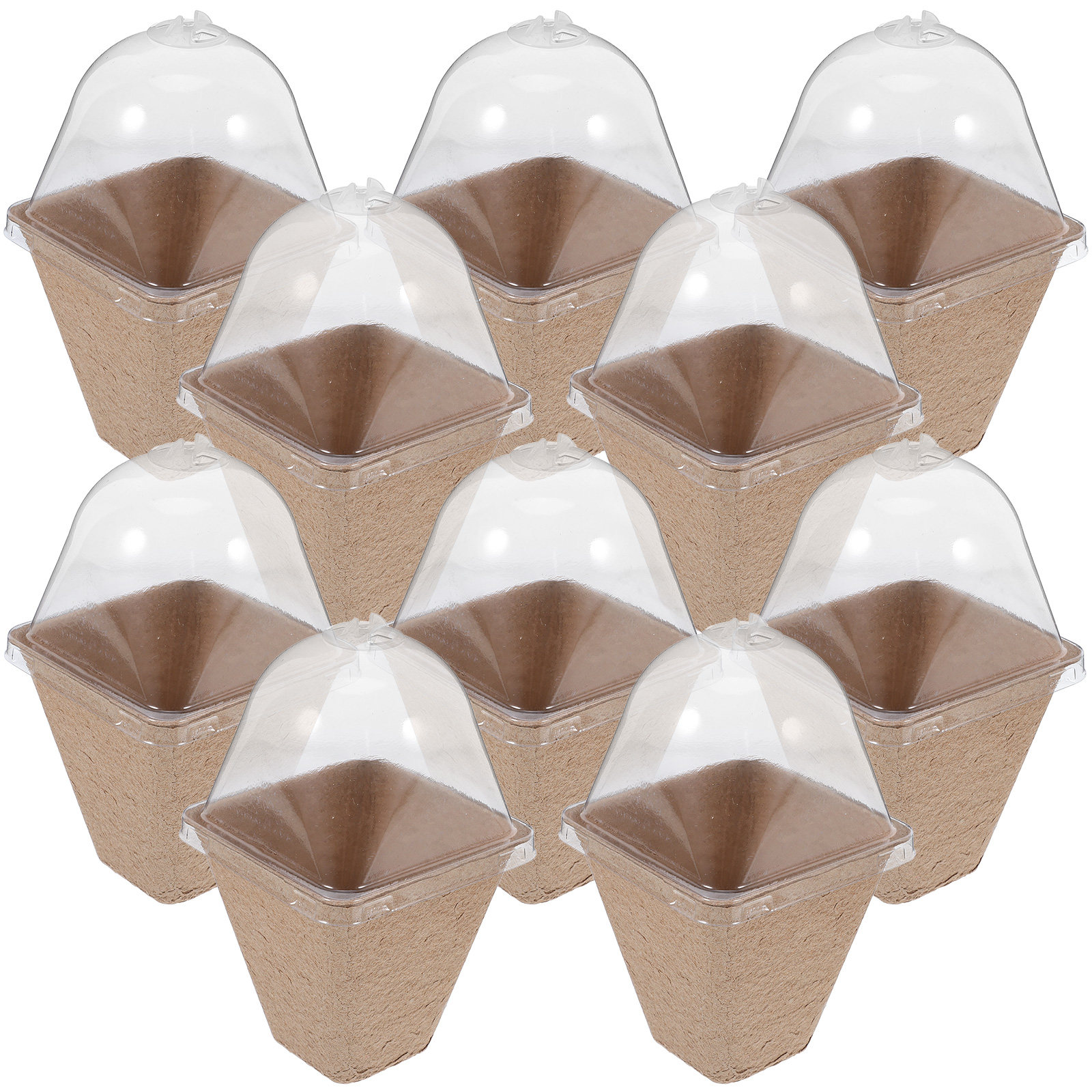 10Pcs Sustainable Seedling Sta - đánh giá và giá Dome Propagation Kit